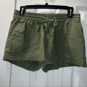 Sage green. Comfy. Size small. Old navy.